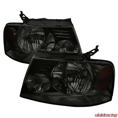 Spec-D Smoked Lens Headlights Ford F-20150 2004-2008 - 2LH-F15004G-RS