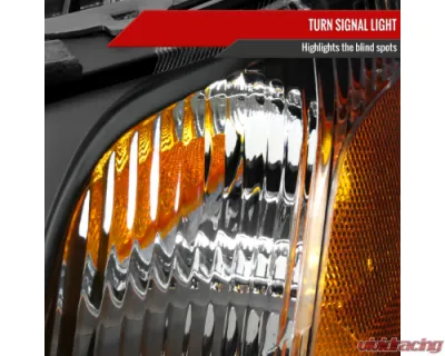 Spec-D Headlights Matte Black Housing Clear Lens Subaru Legacy 2000-2004 - 2LH-LGY00JM-GO