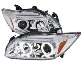 Spec-D Chrome Halo LED Projector Headlights Scion tC 2005-2010