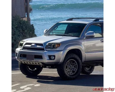 Spec-D Projector Style Headlights (Chrome Housing/Smoked Lens) Toyota 4Runner 2006-2009 - 2LHP-4RUN06G-GO