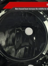 Spec-D Projector Style Headlights (Chrome Housing/Smoked Lens) Toyota 4Runner 2006-2009                                     - 2LHP-4RUN06G-GO - Image 4