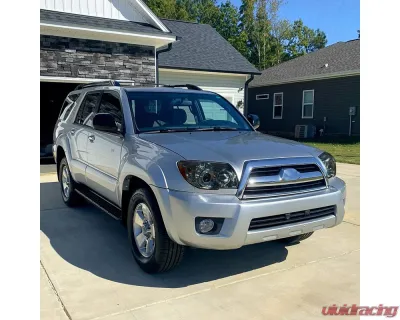 Spec-D Projector Style Headlights (Chrome Housing/Smoked Lens) Toyota 4Runner 2006-2009 - 2LHP-4RUN06G-GO