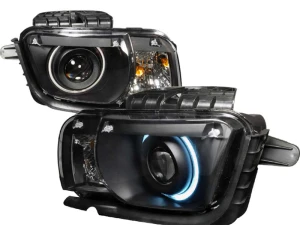Spec-D Black CCFL Halo LED Projector Headlights Chevrolet Camaro 2010-2013 - 3LHP-CMR10JM-KS - Image 5