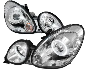 Spec-D Chrome CCFL Halo Projector Headlights Lexus GS300/400 1998-2005