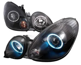 Spec-D Black CCFL Halo Projector Headlights Lexus GS300/400 1998-2005
