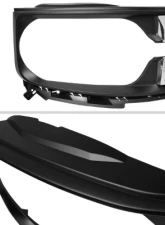 Spec-D Chrome Mesh Hood Replacement Grille Ford Bronco Sport 2021-2025                                     - HG-BCO21C-GL - Image 5