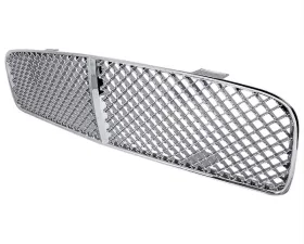 Spec-D Chrome Mesh Grill Dodge Charger 2005-2007