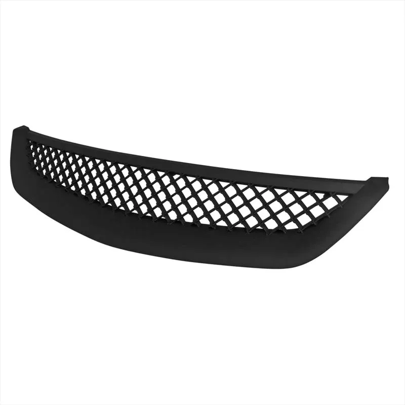 Spec-D Black Mesh Grill Honda Civic 2001-2003 - HG-CV01TR