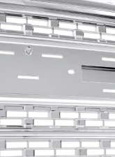 Spec-D Chrome Mesh Denali Style Hood Replacement Grille GMC Sierra 2016-2018                                     - HG-GMC1615C-JB - Image 3