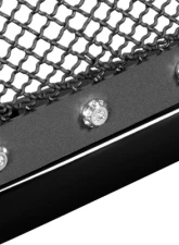 Spec-D Glossy Black 1PC Rivet Mesh Style Front Grille Dodge Ram 2002-2005                                     - HG-RAM02JMSS-HJ - Image 6