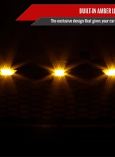 Spec-D Matte Black Mesh Replacement Grille w/ LED Lights Chevrolet 1999-2006                                     - HG-SIV99BB-LED-KH - Image 2