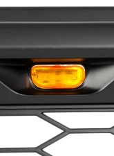 Spec-D Matte Black Mesh Replacement Grille w/ LED Lights Chevrolet 1999-2006                                     - HG-SIV99BB-LED-KH - Image 4