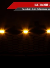 Spec-D Glossy Black Mesh Replacement Grille w/ LED Lights Chevrolet 1999-2006                                     - HG-SIV99JM-LED-KH - Image 2