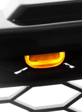 Spec-D Glossy Black Mesh Replacement Grille w/ LED Lights Chevrolet 1999-2006                                     - HG-SIV99JM-LED-KH - Image 4