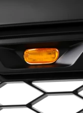 Spec-D Matte Black Mesh Replacement Grille w/ LED Lights Toyota Tacoma 2005-2011                                     - HG-TAC05BB-LED-KH - Image 4