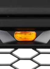Spec-D Matte Black Mesh Replacement Grille w/ LED Lights Toyota Tacoma 2012-2015                                     - HG-TAC12BB-LED-KH - Image 4