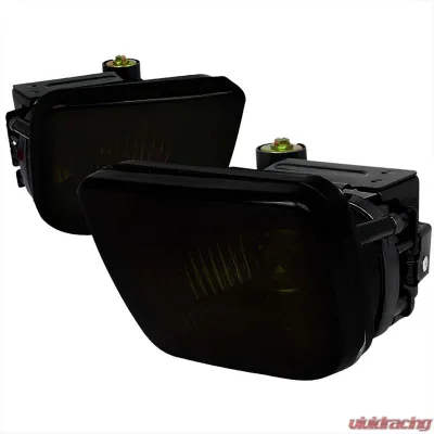 Spec-D OEM Style Smoked Fog Lights Honda Civic 1996-1998 - LF-CV96G-WJ