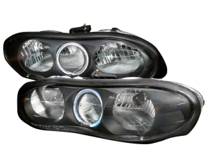 Spec-D Black Housing Halo Headlights Chevrolet Camaro 1998-2001 - LH-CMR98HJM-KS - Image 4