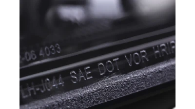 Spec-D Switchback Sequential LED Bar Projector Headlights (Matte Black Housing/Smoked Lens) Mercedes-Benz W204 C-Class 2012-2015                                     - LHP-BW20412G-SQ-TM - Image 6