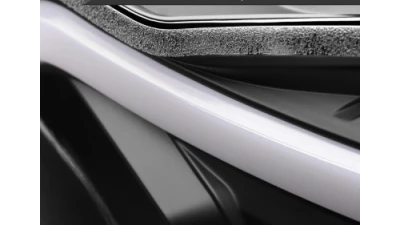 Spec-D Switchback Sequential LED Bar Projector Headlights (Matte Black Housing/Clear Lens) Mercedes-Benz W204 C-Class 2012-2015                                     - LHP-BW20412JM-SQ-TM - Image 5