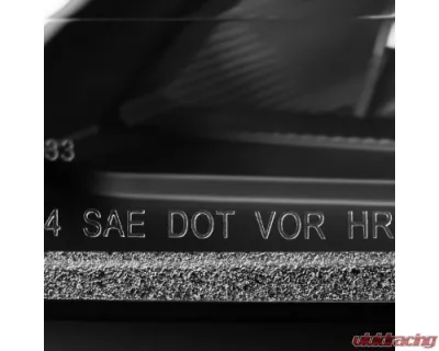 Spec-D Switchback Sequential LED Bar Projector Headlights (Matte Black Housing/Clear Lens) Mercedes-Benz W204 C-Class 2012-2015 - LHP-BW20412JM-SQ-TM