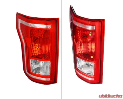 Spec-D Tail Light Oe Left Side With Bulb Ford F-150 2015-2017 - LT-F15015OEM-L-LD