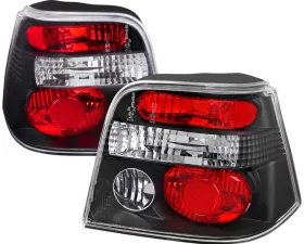 Spec-D Black Housing Altezza Tail Lights Volkswagen Golf MK4 1999-2004