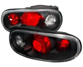 Spec-D Black Housing Altezza Tail Lights Mazda Miata 1990-1997