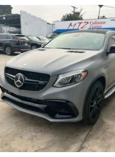 Spec-D Black Coated Silver Aluminum Side Step Rail Nerf Barss/Running Boards Mercedes Benz W166 GLE |  ML-Class 2012-2019                                     - SSBOE-W16612-LN - Image 11