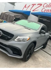 Spec-D Black Coated Silver Aluminum Side Step Rail Nerf Barss/Running Boards Mercedes Benz W166 GLE |  ML-Class 2012-2019                                     - SSBOE-W16612-LN - Image 14