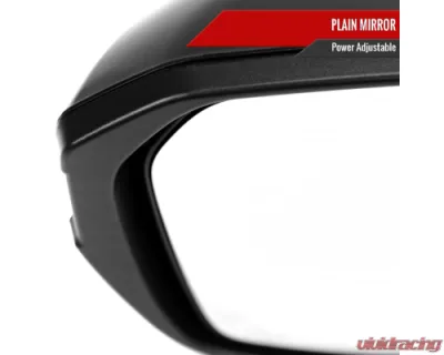 Spec-D Black Powered Mirrors 3Pin Connector Left Side Honda Civic 2016-2020 - RMV-CV16P3-FS-L