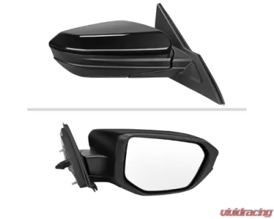 Spec-D Black Powered Mirrors 3Pin Connector Right Side Honda Civic 2016-2020 - RMV-CV16P3-FS-R
