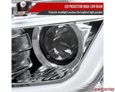 Spec-D Full LED Projector Headlights w/ Switchback Sequential Turn Signal Chrome Housing/Clear Lens Honda Civic 2016-2021 - LHE-CV16H-SQ-RS