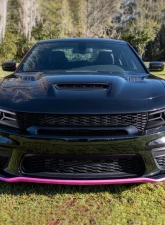 Spec-D LED Strip Projector Headlights w/ LED Sequential Turn Signal Jet Black Housing/Clear Lens Dodge Charger 2015-2023                                     - LHP-CHG15BK-SQ-TM - Image 9