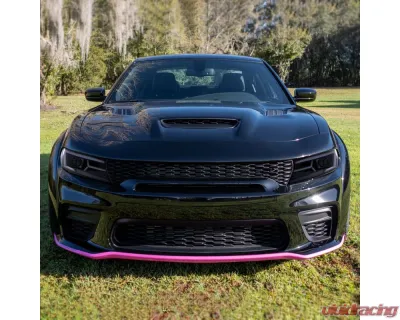 Spec-D LED Strip Projector Headlights w/ LED Sequential Turn Signal Chrome Housing/Smoke Lens Dodge Charger 2015-2023 - LHP-CHG15G-SQ-TM