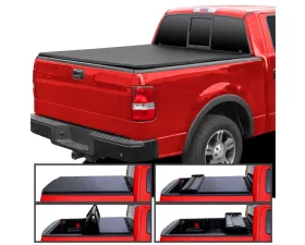 Spec-D 5ft 6in Short Bed Soft Quad-Fold Tonneau Cover Ford F-150 2004-2014