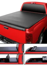 Spec-D 6.4' Bed Soft Quad-Fold Tonneau Cover Dodge RAM 1500 | 2500 | 3500 | 1500 Classic 2002-2021                                     - TC4-RAM02-65-SP - Image 11