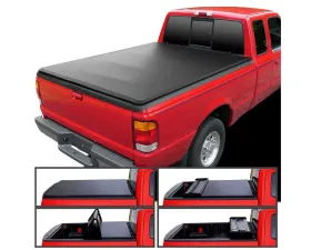 Spec-D 6' Bed Soft Quad-Fold Tonneau Cover Ford Ranger Flareside Splash 1993-2011