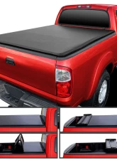 Spec-D 6ft 6in Short Bed Soft Quad-Fold Tonneau Cover Toyota Tundra 2000-2006                                     - TC4-TUN00-65-SP - Image 11