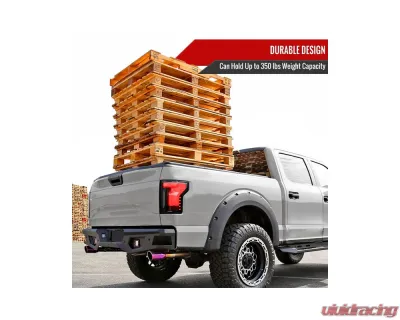 Spec-D 6ft 6in Standard Bed Soft Quad-Fold Tonneau Cover Toyota Tundra 2007-2021 - TC4-TUN07-65-SP