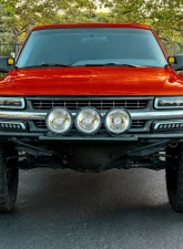 Spec-D LED Projector DRL Headlights w/ Bumper Lights (Jet Black Housing/Clear Lens) Chevrolet 1999-2006                                     - 2LBLHE-SIV99JM-MS - Image 9