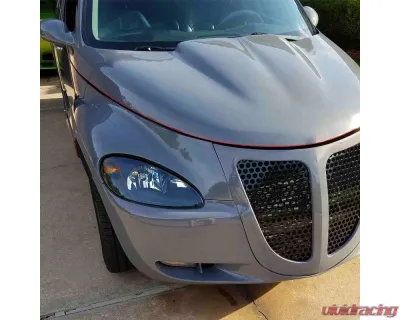 Spec-D Factory Style Headlights (Black Housing / Clear Lens) Chrysler PT Cruiser 2001-2005 - 2LH-PTC01JM-GO