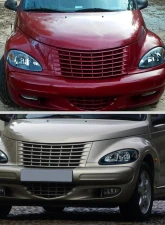 Spec-D Factory Style Headlights (Black Housing / Clear Lens) Chrysler PT Cruiser 2001-2005                                     - 2LH-PTC01JM-GO - Image 10