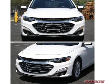 Spec-D Factory Style Projector Headlights (Glossy Black Housing/Clear Lens) - Left Driver Side Only Chevrolet Malibu 2019-2024 - 2LHP-MBU19GB-L-RO