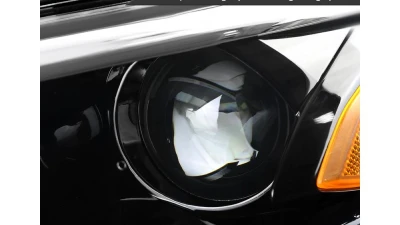 Spec-D Factory Style Projector Headlights (Glossy Black Housing/Clear Lens) - Left Driver Side Only Chevrolet Malibu 2019-2024                                     - 2LHP-MBU19GB-L-RO - Image 3