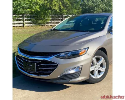 Spec-D Factory Style Projector Headlights (Glossy Black Housing/Clear Lens) - Left Driver Side Only Chevrolet Malibu 2019-2024 - 2LHP-MBU19GB-L-RO