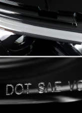Spec-D Factory Style Projector Headlight (Glossy Black Housing/Clear Lens) - Right Passenger Side Chevrolet Malibu 2019-2024                                     - 2LHP-MBU19GB-R-RO - Image 6