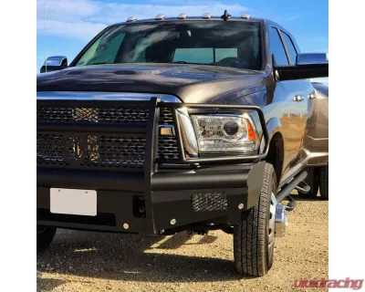 Spec-D Sequential LED Bar Signal Projector Headlights (Chrome Housing/Clear Lens) Dodge Ram 2009-2024 - 2LHP-RAM13G2-SQ-GO