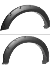 Spec-D Matte Black Rivet Style Fender Flares Ford F250 | F350 2023-2024                                     - FDF-F25023A-PK-MP - Image 3