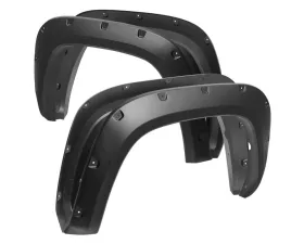 Spec-D Matte Black Rivet Style Fender Flares Toyota Tundra 2022-2024